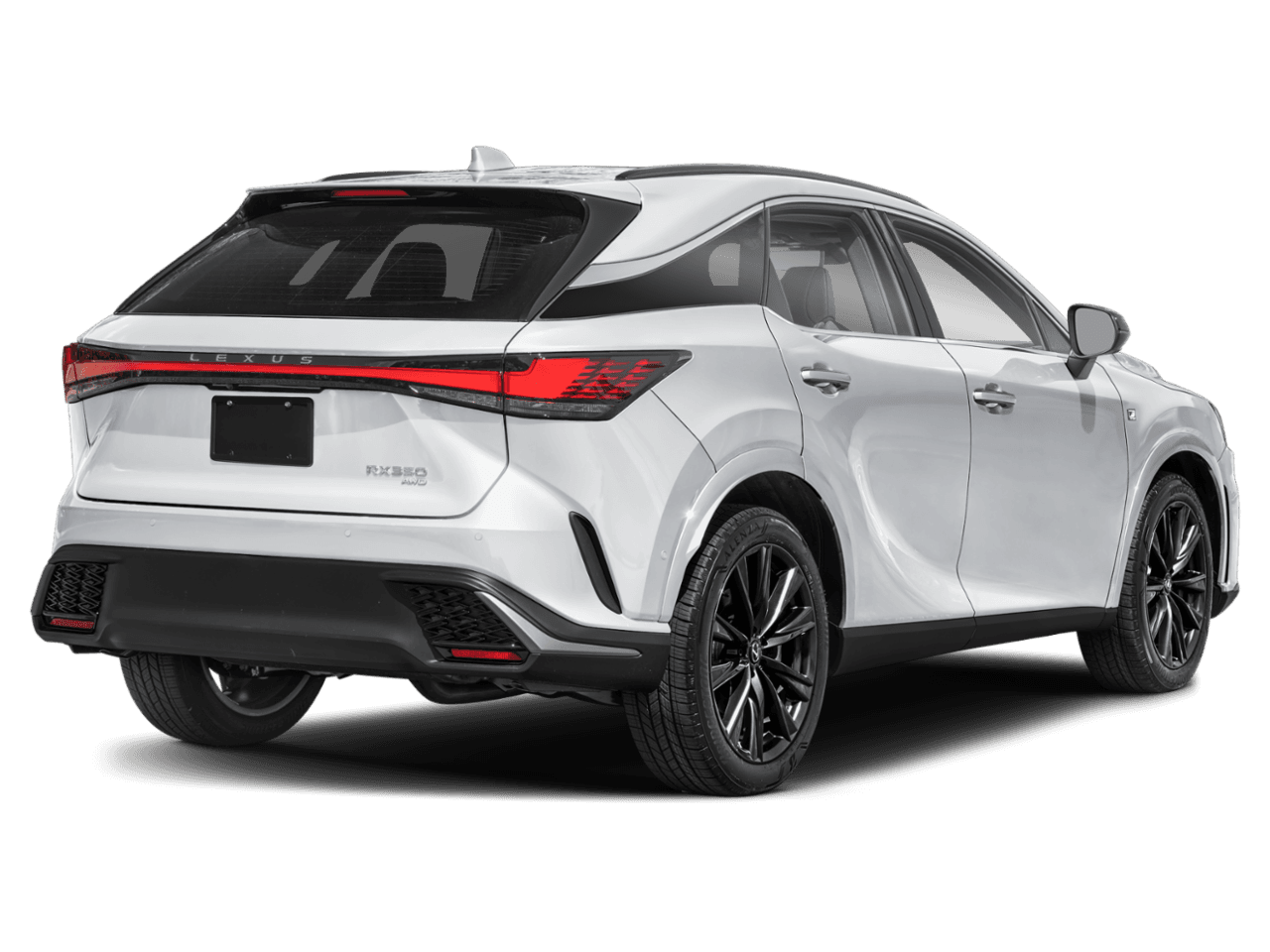 2026 Lexus RX RX - Rear 3/4, facing to the right