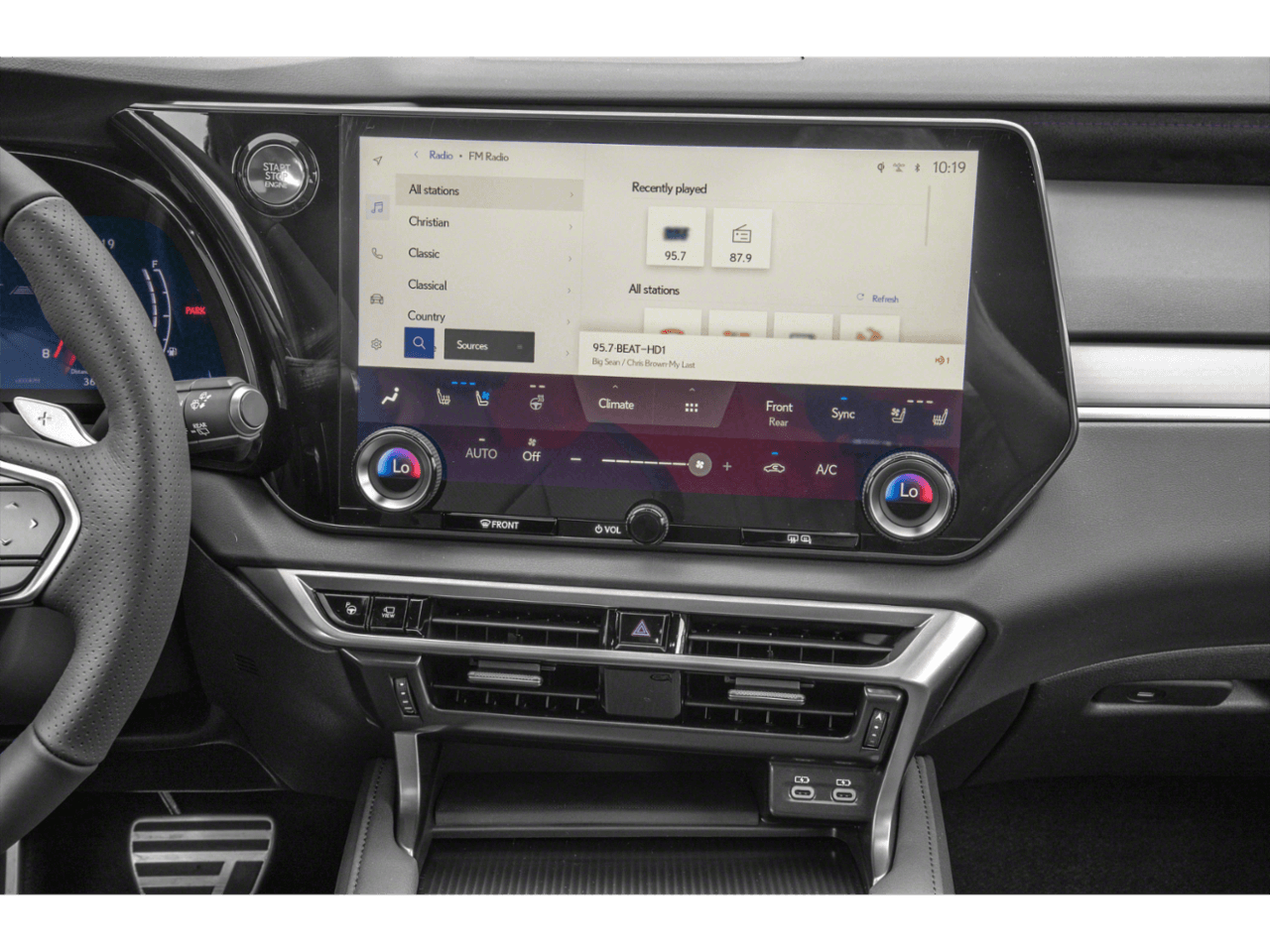 2026 Lexus RX RX 350 F SPORT Handling - Interior Stereo System