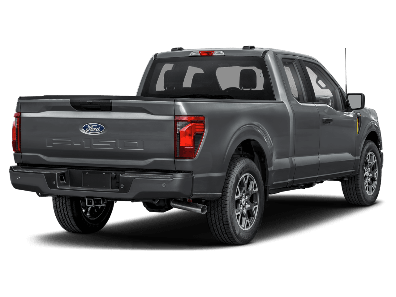 2026 Ford F-150 STX - Rear 3/4, facing to the right