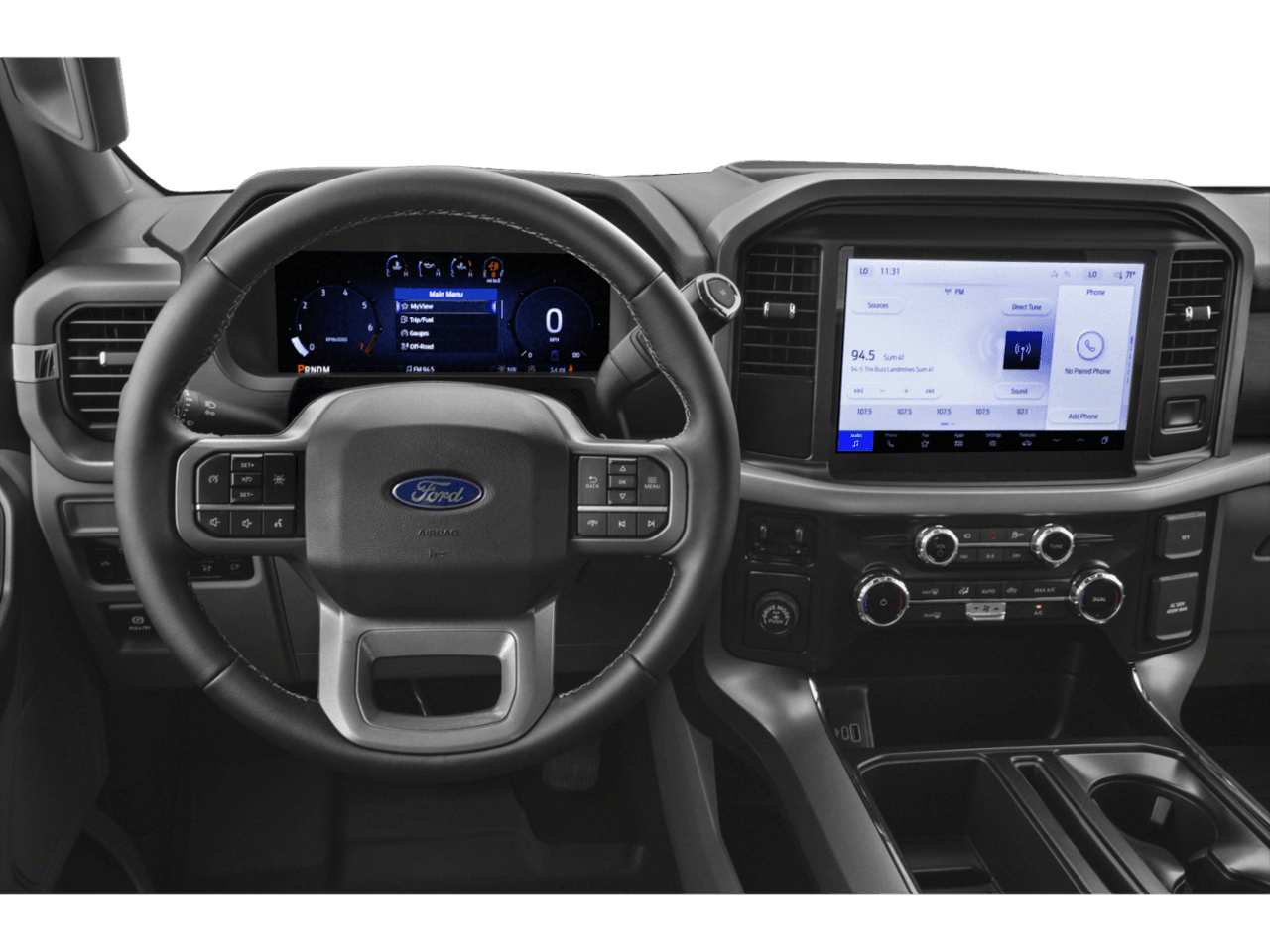 2026 Ford F-150 XLT - Interior Drivers Dash