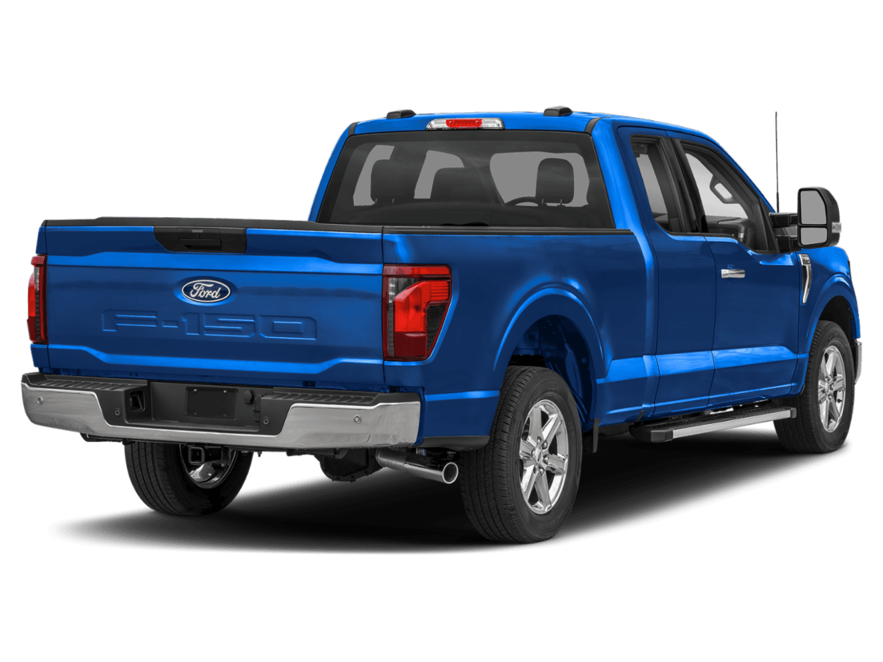 2026 Ford F-150 XLT - Rear 3/4, facing to the right