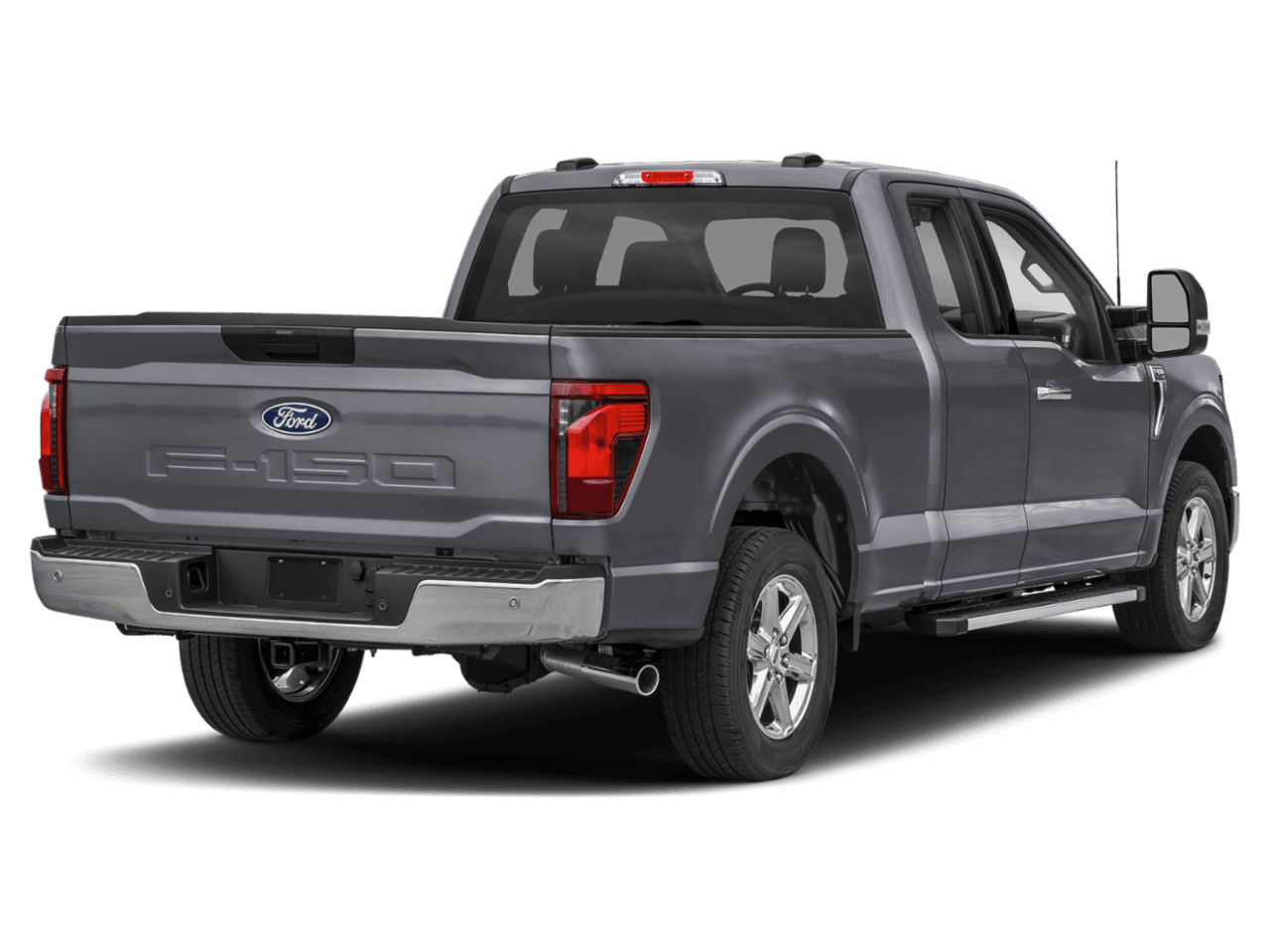 2026 Ford F-150 XLT - Rear 3/4, facing to the right