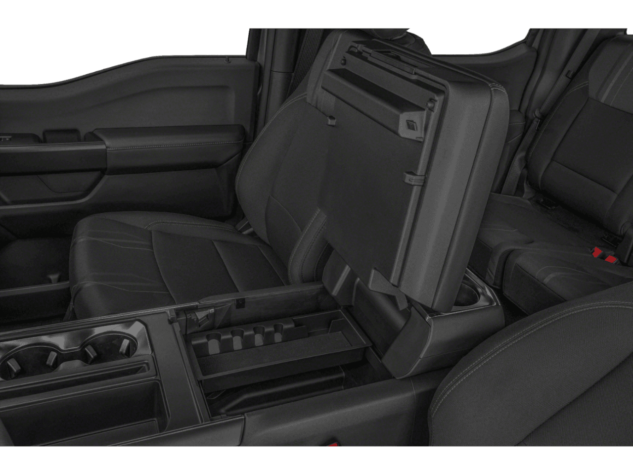 2026 Ford F-150 STX - Interior Center Storage Console