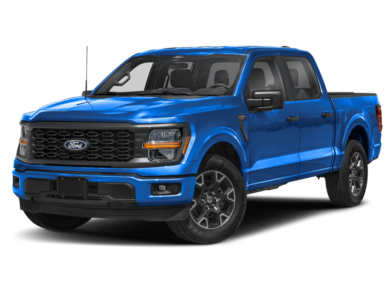 2026 Ford F-150 STX - Front 3/4, facing to the left