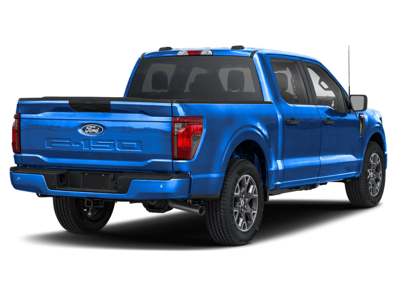 2026 Ford F-150 STX - Rear 3/4, facing to the right