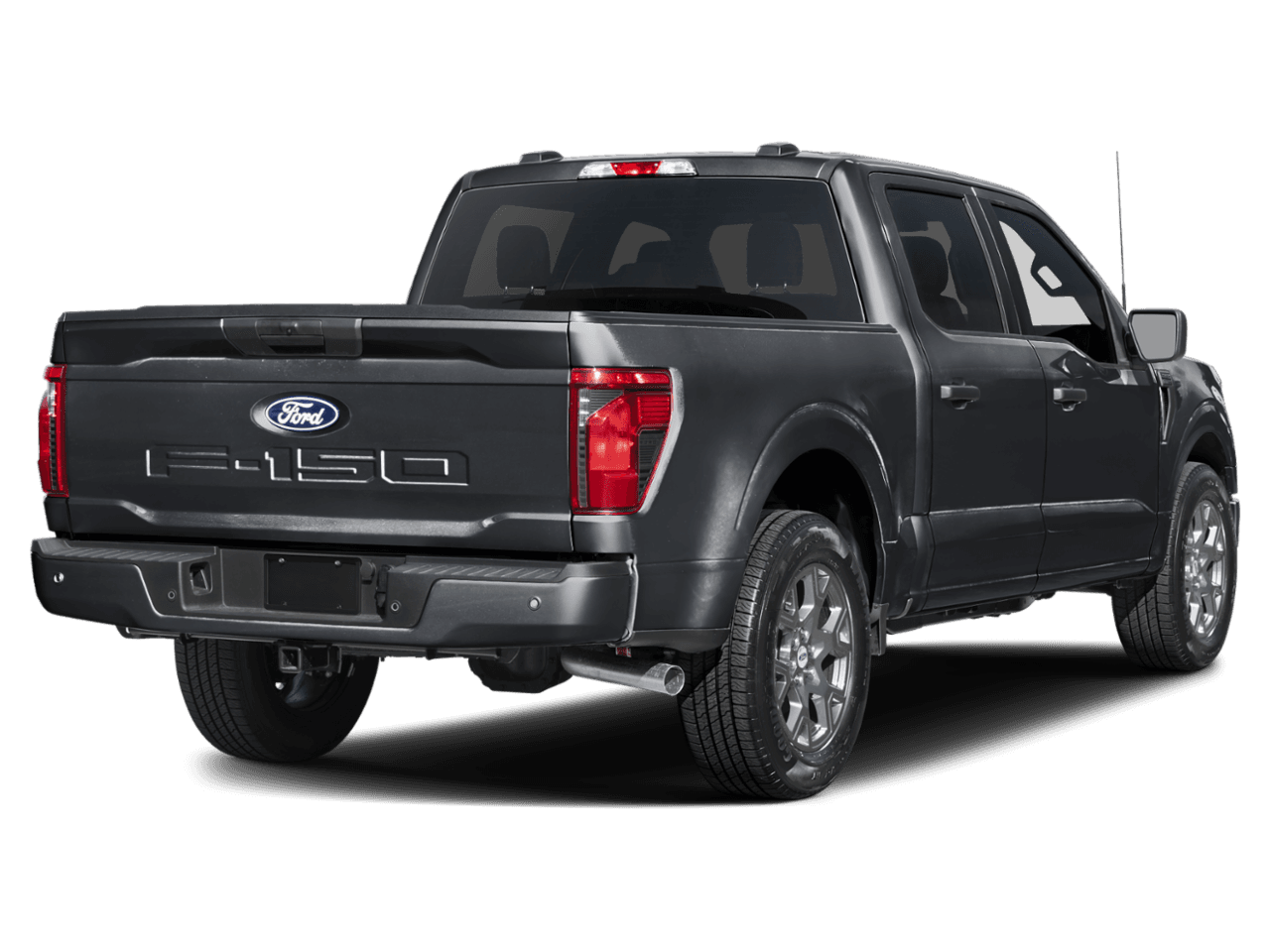 2026 Ford F-150 STX - Rear 3/4, facing to the right