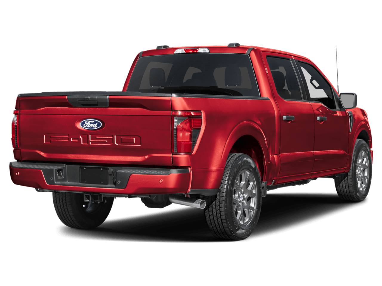 2026 Ford F-150 STX - Rear 3/4, facing to the right