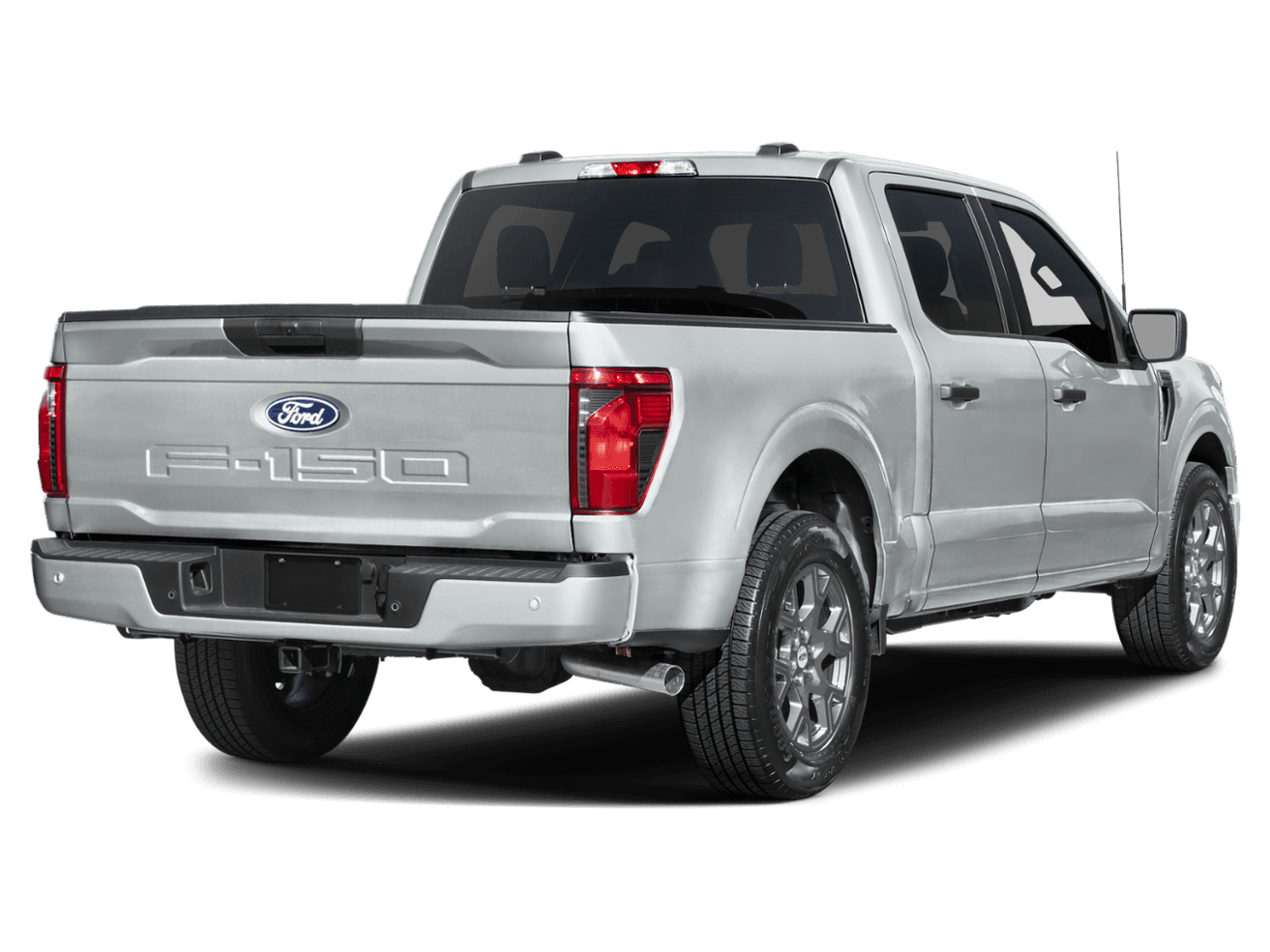 2026 Ford F-150 STX - Rear 3/4, facing to the right