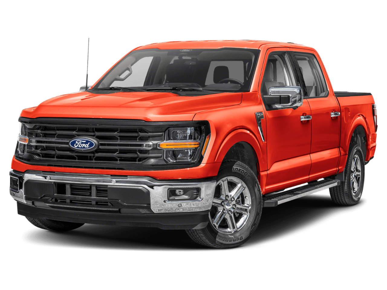 2026 Ford F-150 XLT - Front 3/4, facing to the left