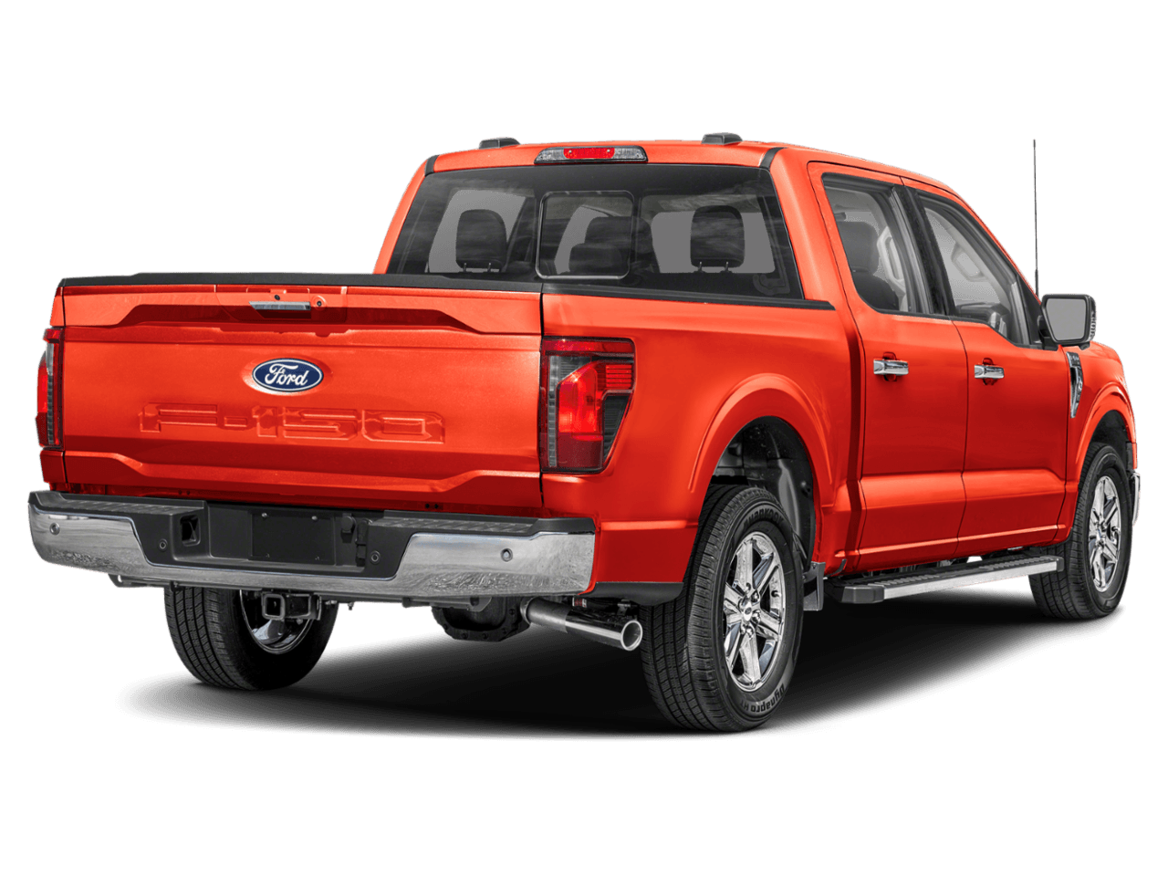 2026 Ford F-150 XLT - Rear 3/4, facing to the right
