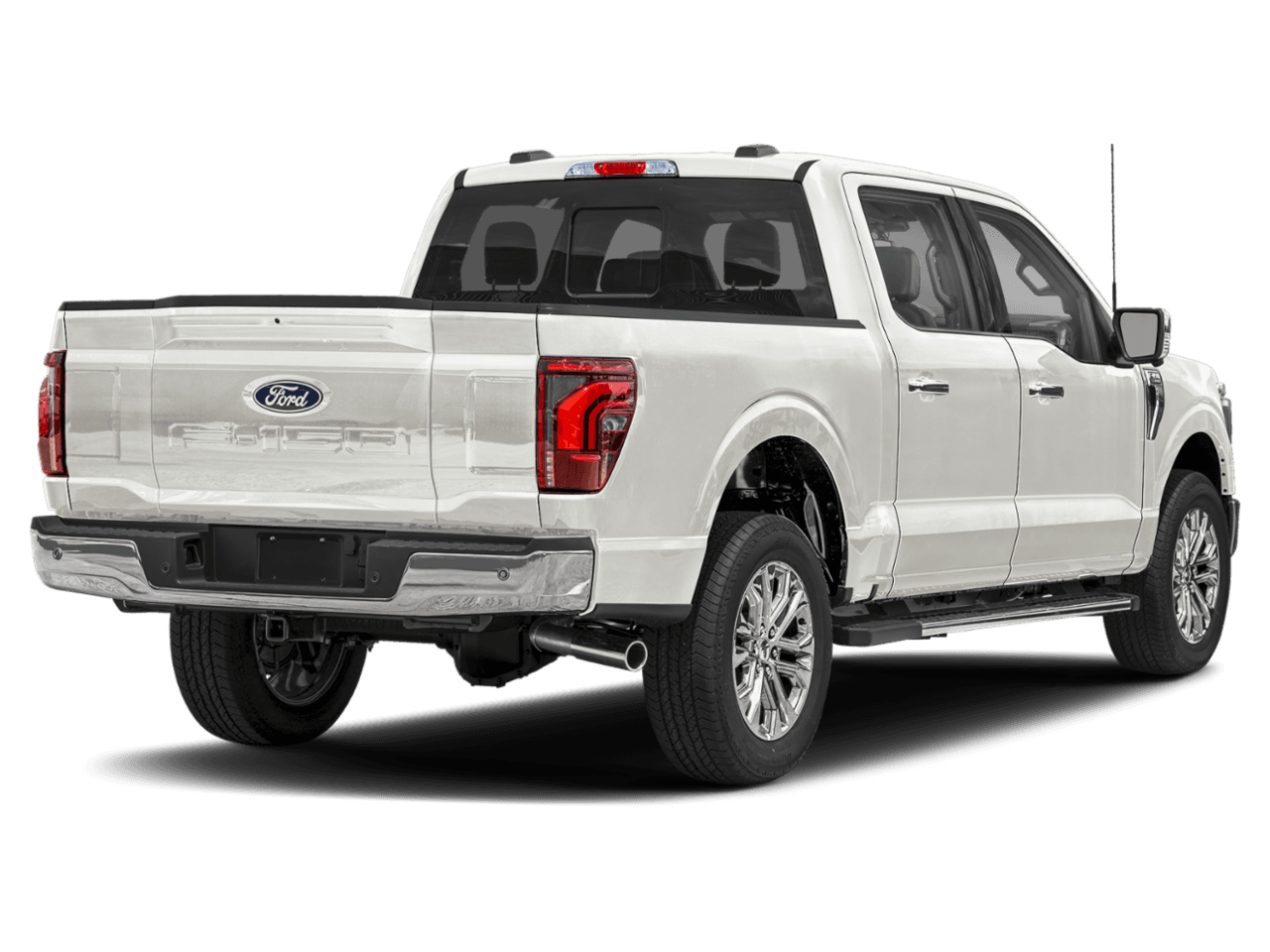 2026 Ford F-150 LARIAT - Rear 3/4, facing to the right