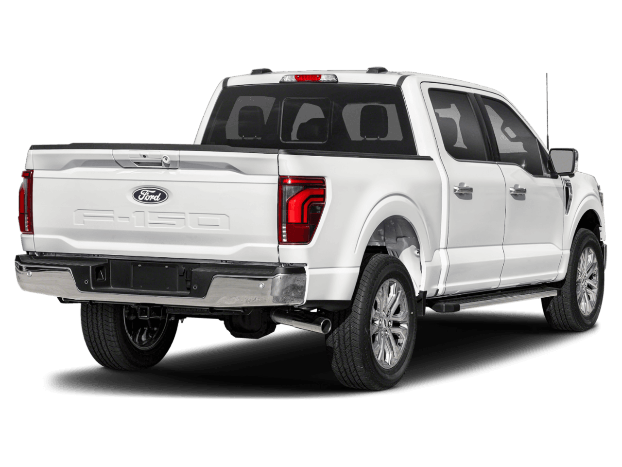 2026 Ford F-150 LARIAT - Rear 3/4, facing to the right