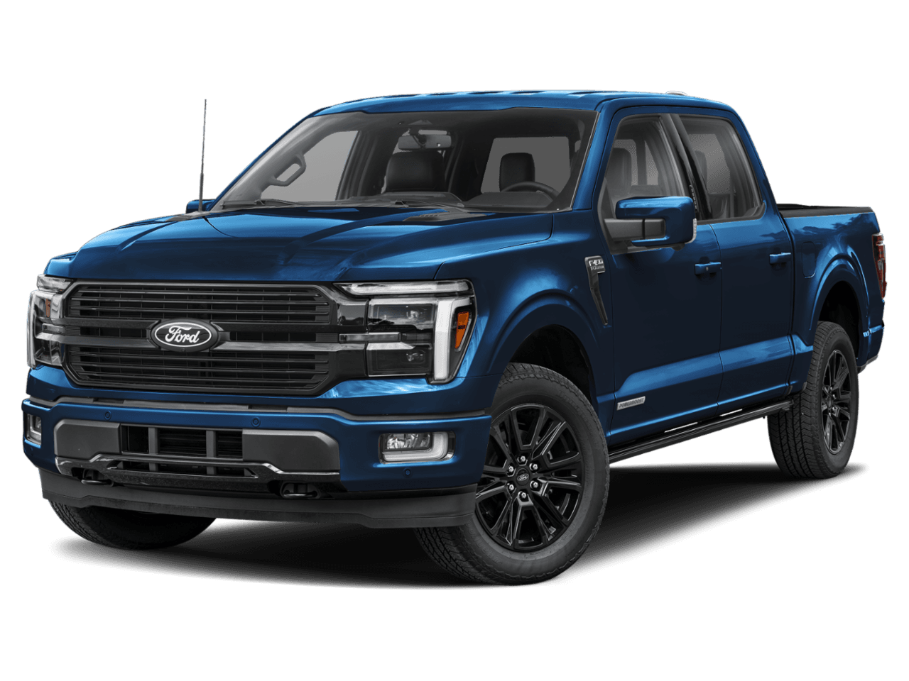 2026 Ford F-150 Platinum - Front 3/4, facing to the left