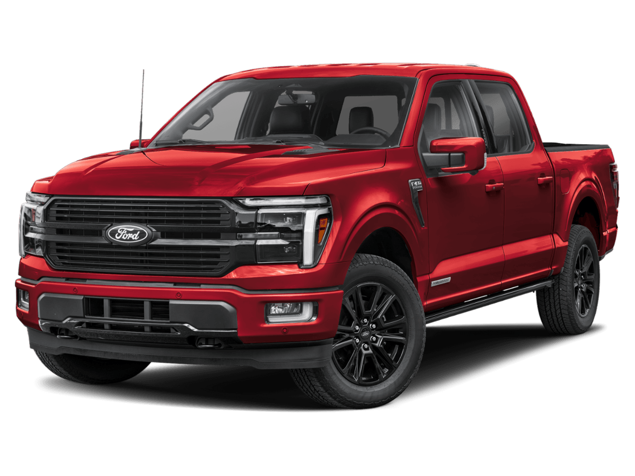 2026 Ford F-150 Platinum - Front 3/4, facing to the left