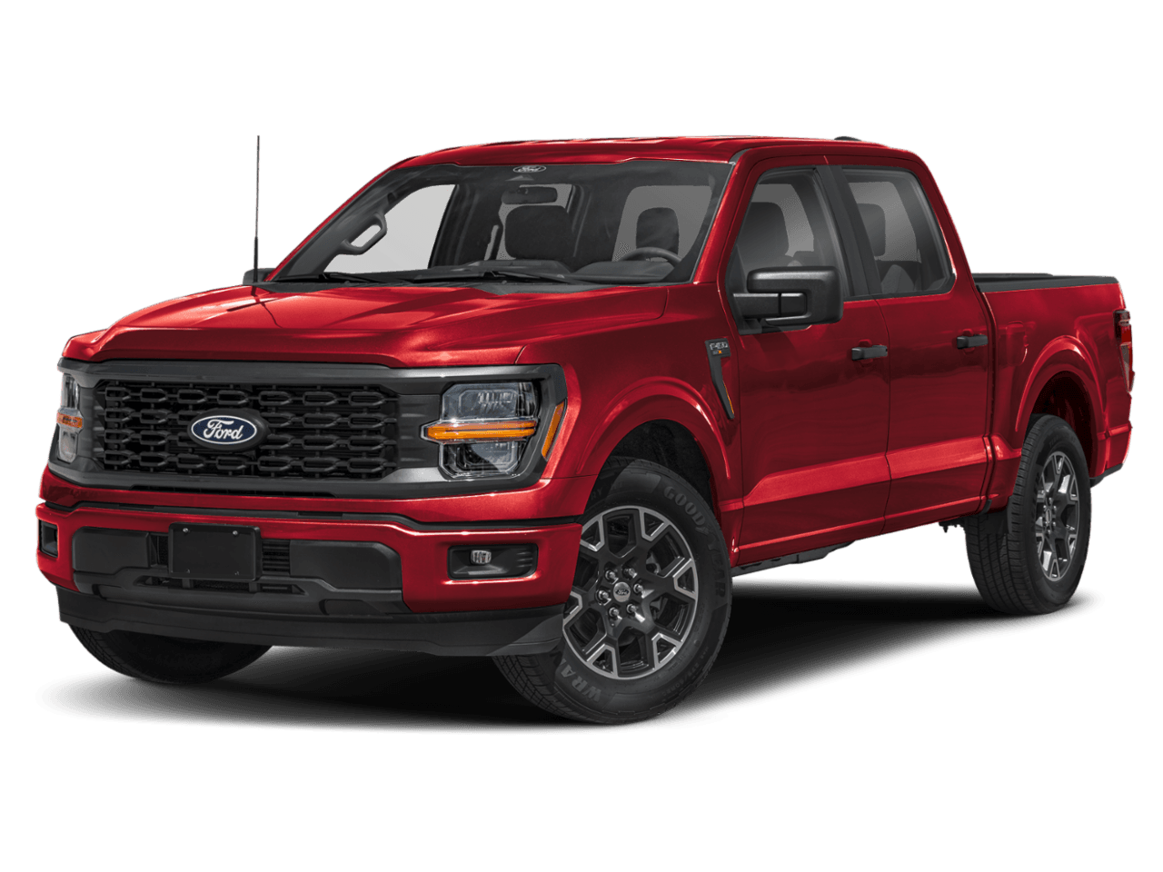 2026 Ford F-150 STX - Front 3/4, facing to the left