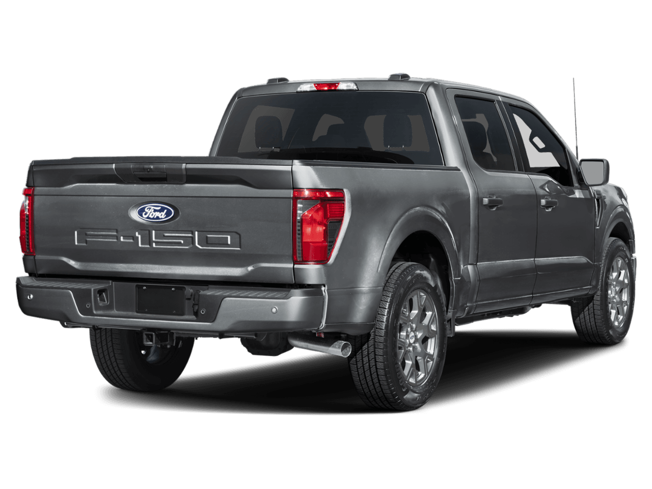 2026 Ford F-150 STX - Rear 3/4, facing to the right