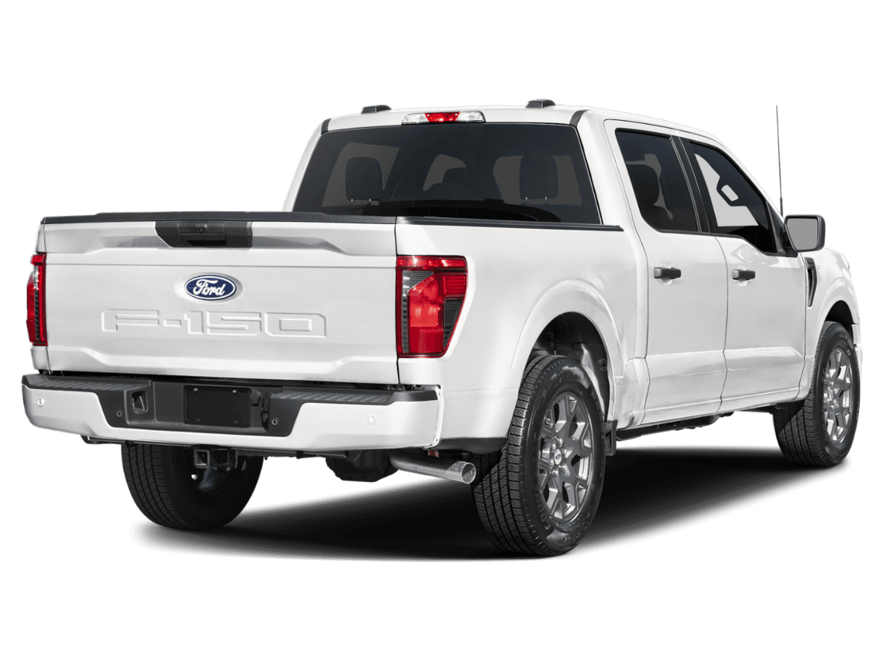 2026 Ford F-150 STX - Rear 3/4, facing to the right
