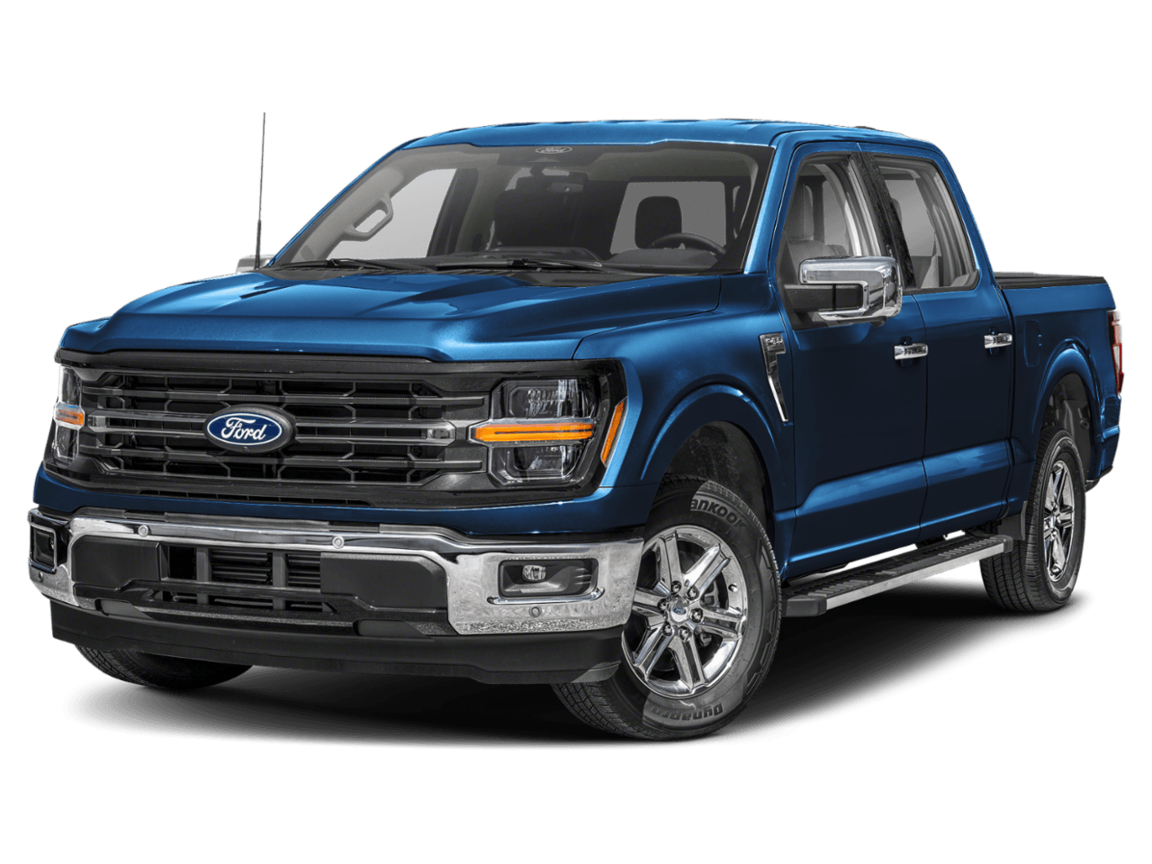 2026 Ford F-150 XLT - Front 3/4, facing to the left