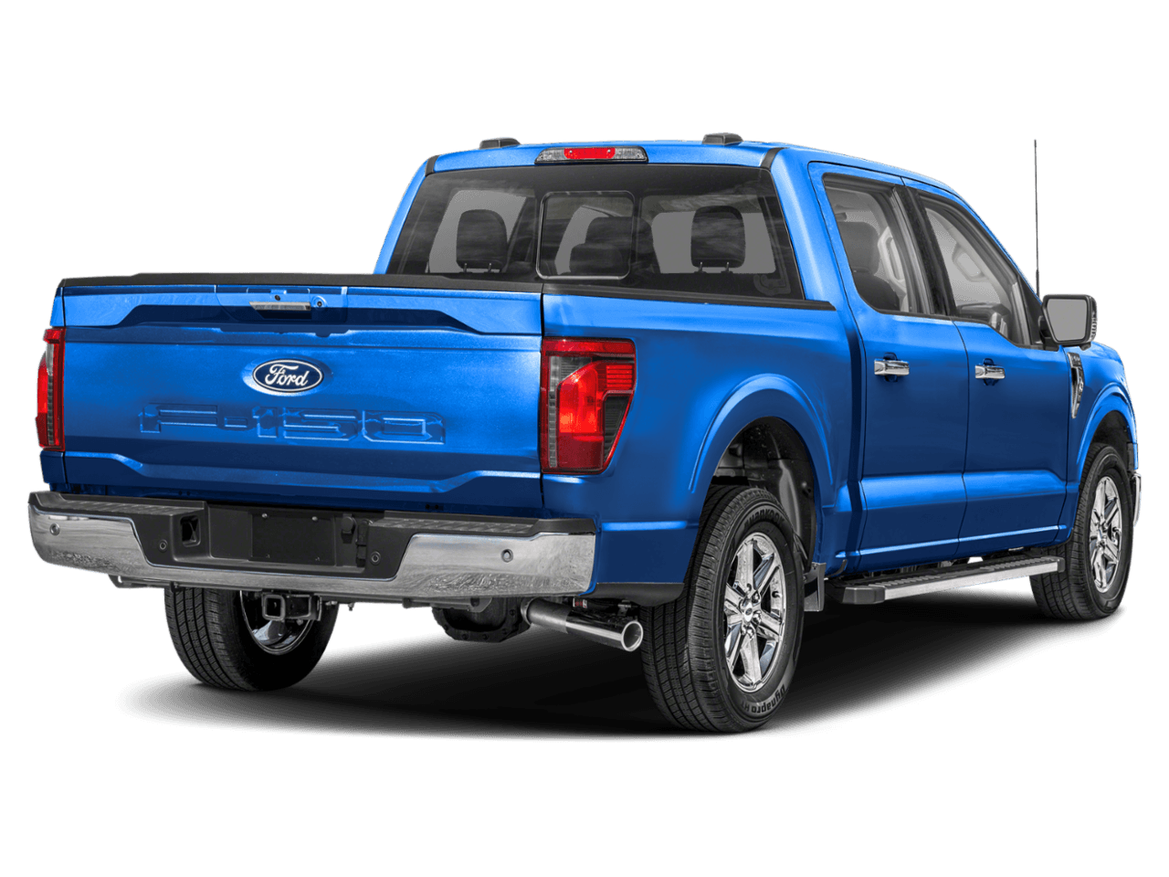 2026 Ford F-150 XLT - Rear 3/4, facing to the right