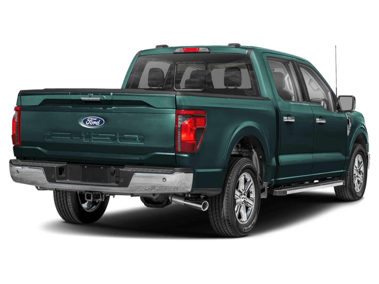 2026 Ford F-150 XLT - Rear 3/4, facing to the right