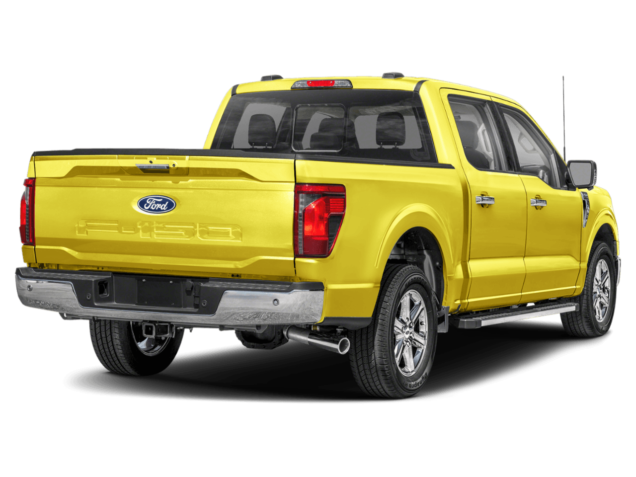 2026 Ford F-150 XLT - Rear 3/4, facing to the right