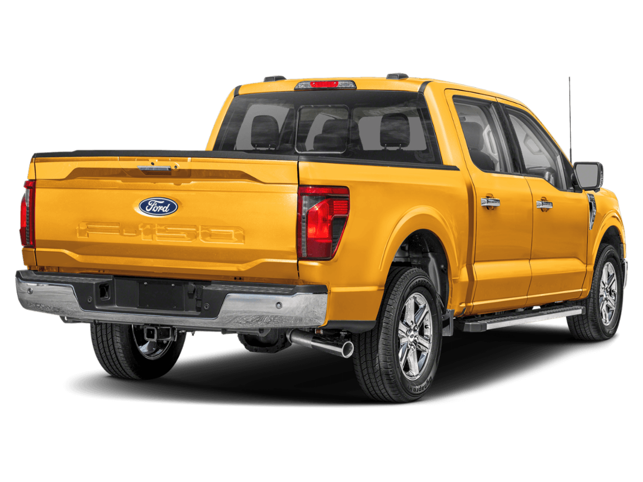 2026 Ford F-150 XLT - Rear 3/4, facing to the right