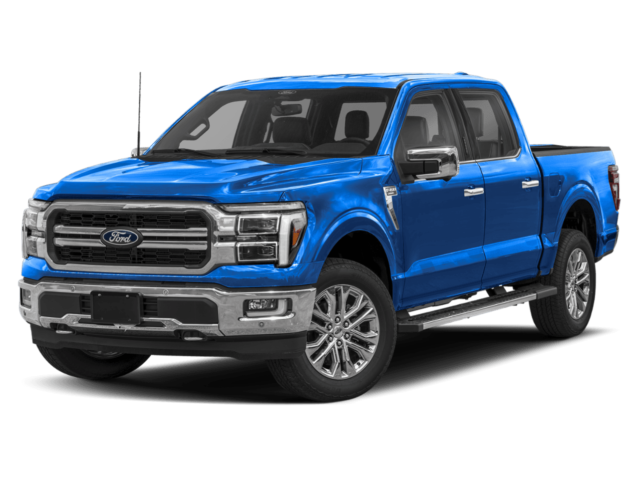 2026 Ford F-150 LARIAT - Front 3/4, facing to the left