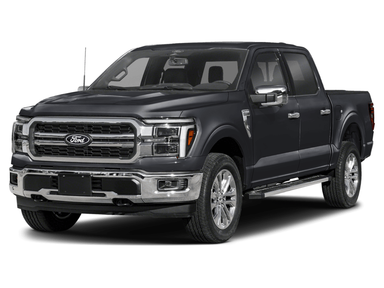 2026 Ford F-150 LARIAT - Front 3/4, facing to the left