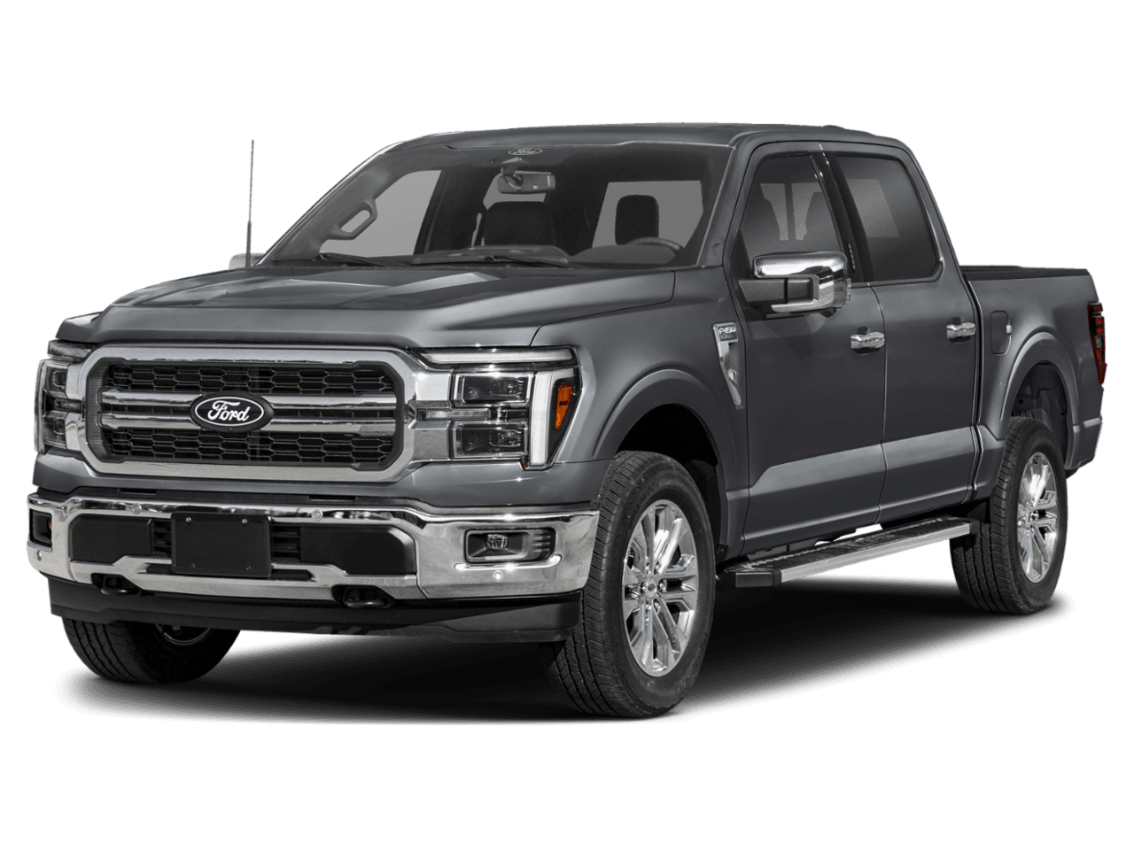 2026 Ford F-150 LARIAT - Front 3/4, facing to the left