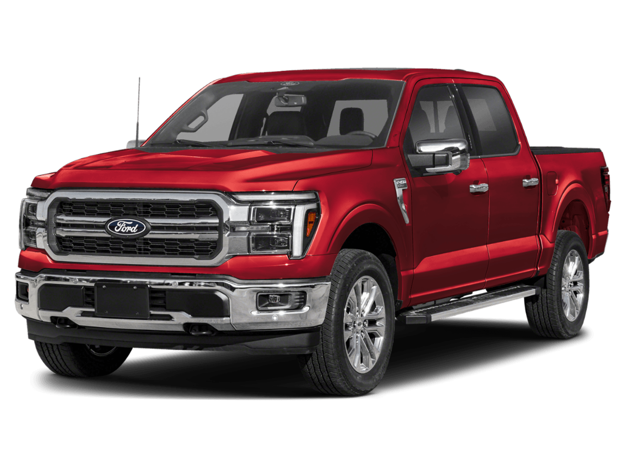 2026 Ford F-150 LARIAT - Front 3/4, facing to the left