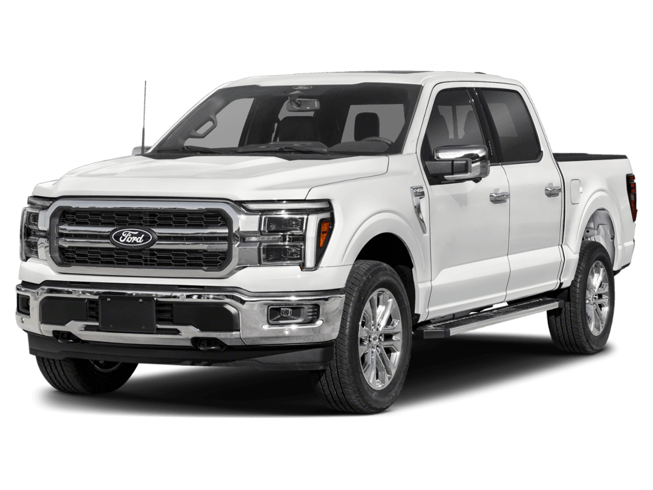 2026 Ford F-150 LARIAT - Front 3/4, facing to the left
