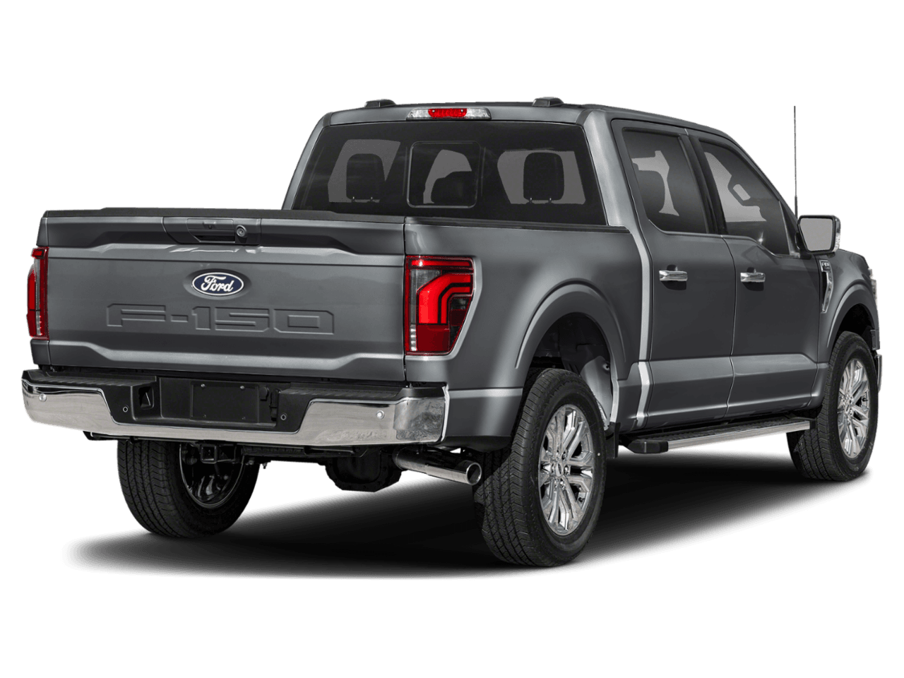 2026 Ford F-150 LARIAT - Rear 3/4, facing to the right