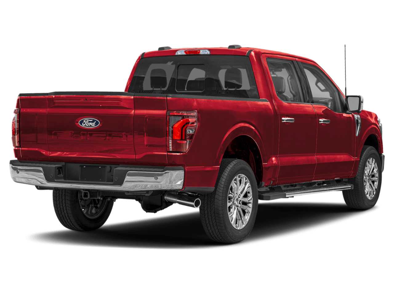 2026 Ford F-150 LARIAT - Rear 3/4, facing to the right