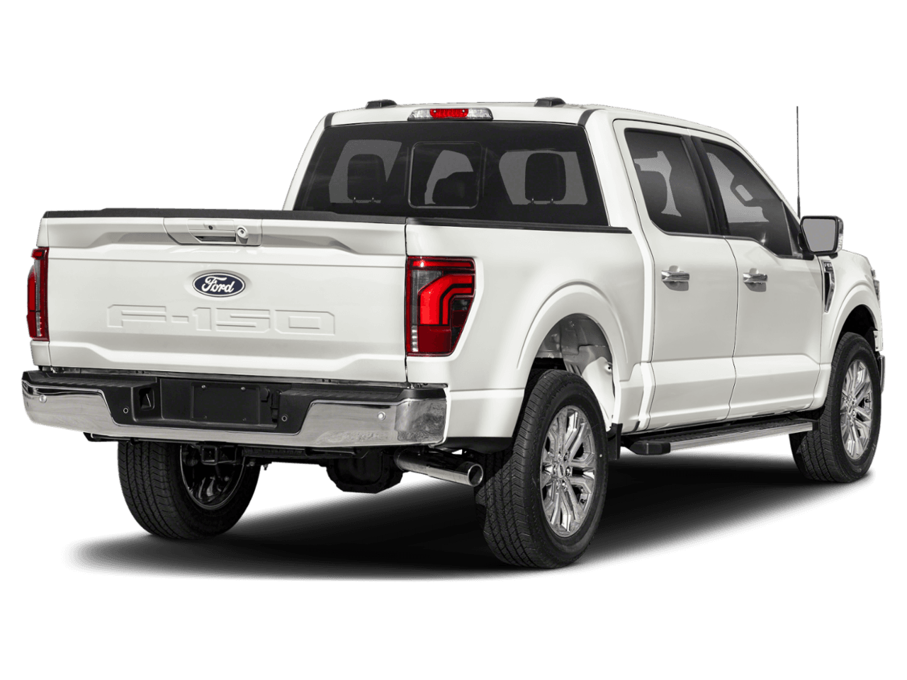 2026 Ford F-150 LARIAT - Rear 3/4, facing to the right