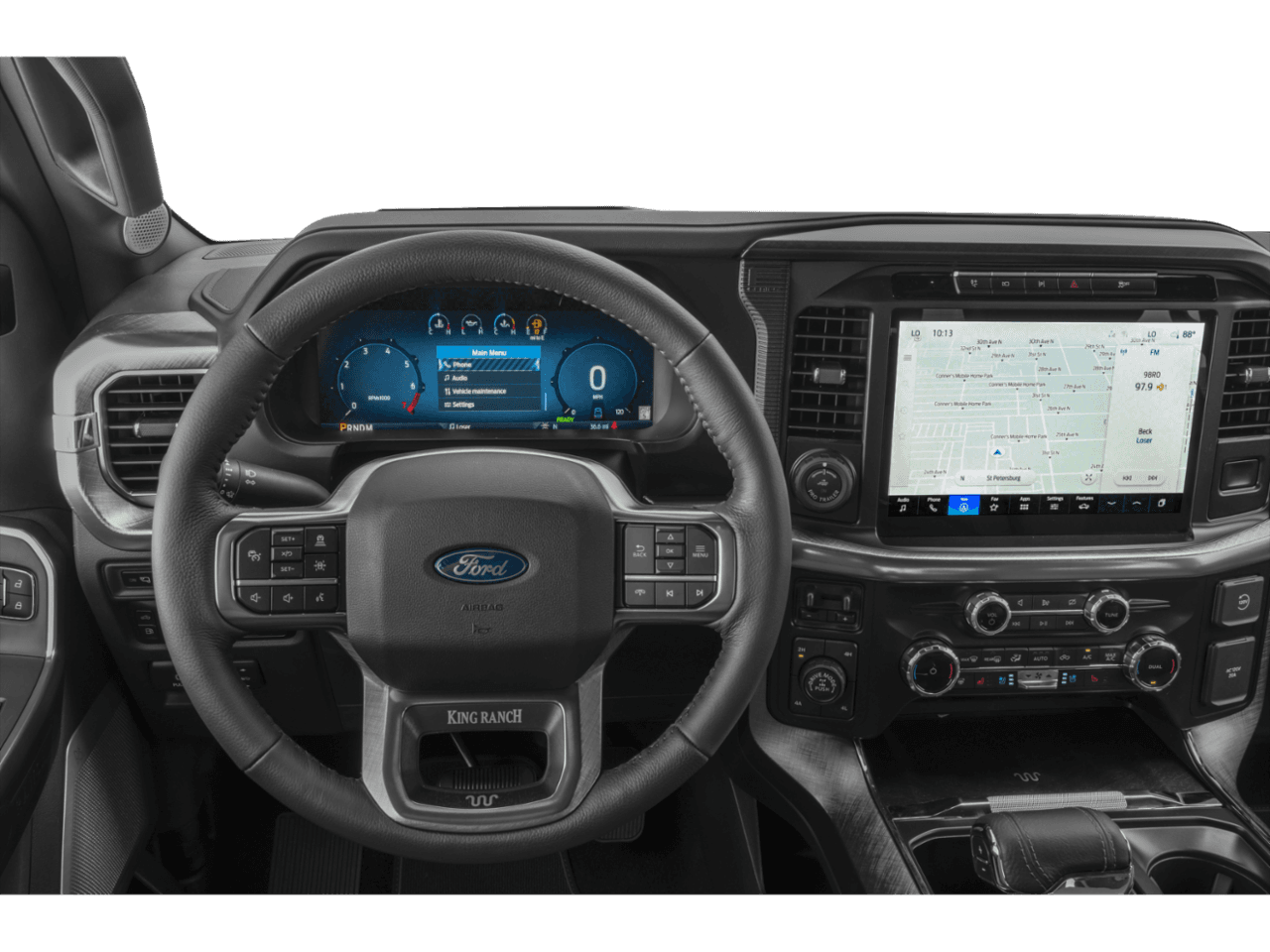 2026 Ford F-150 King Ranch - Interior Drivers Dash
