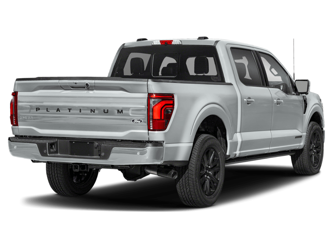 2026 Ford F-150 Platinum - Rear 3/4, facing to the right