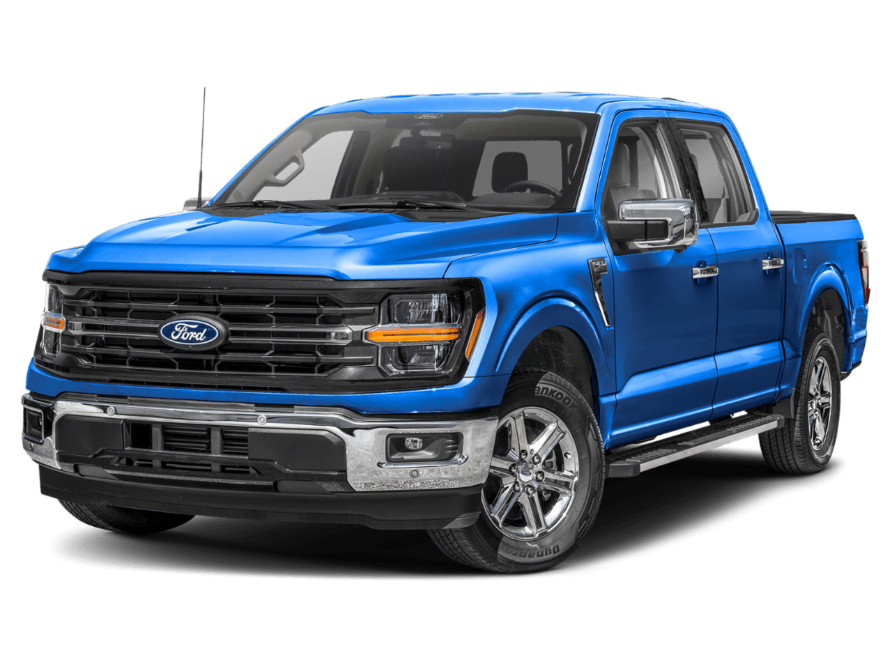2026 Ford F-150 XLT - Front 3/4, facing to the left