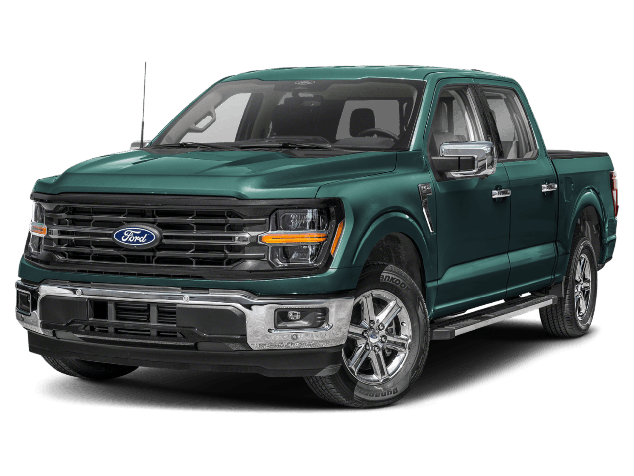 2026 Ford F-150 XLT - Front 3/4, facing to the left