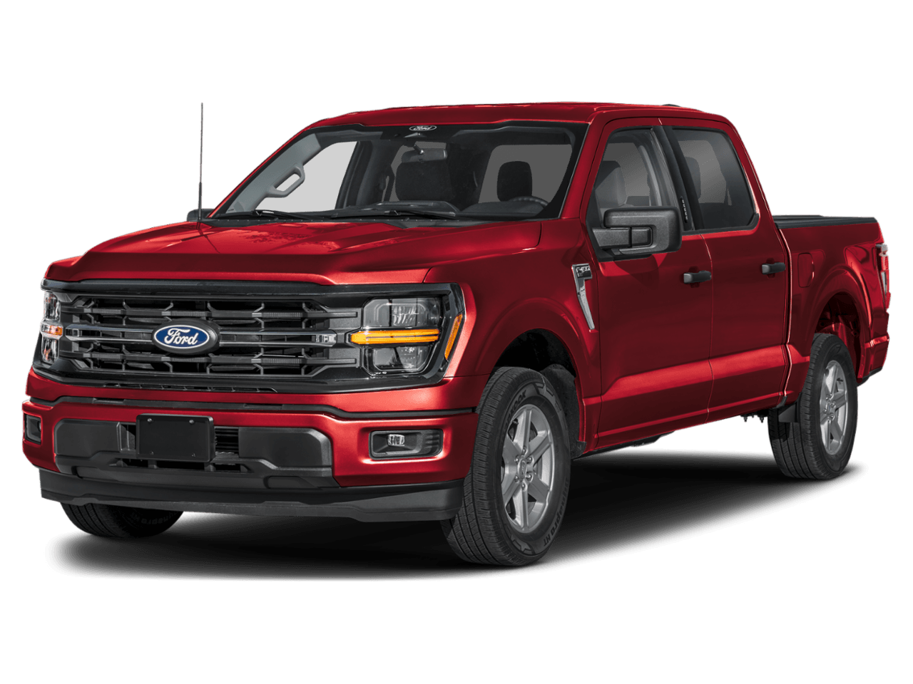 2026 Ford F-150 XLT - Front 3/4, facing to the left