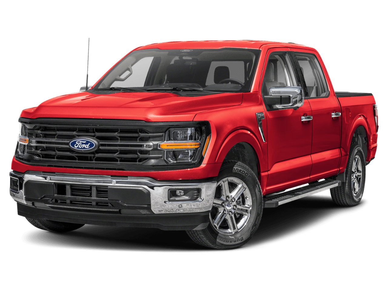 2026 Ford F-150 XLT - Front 3/4, facing to the left