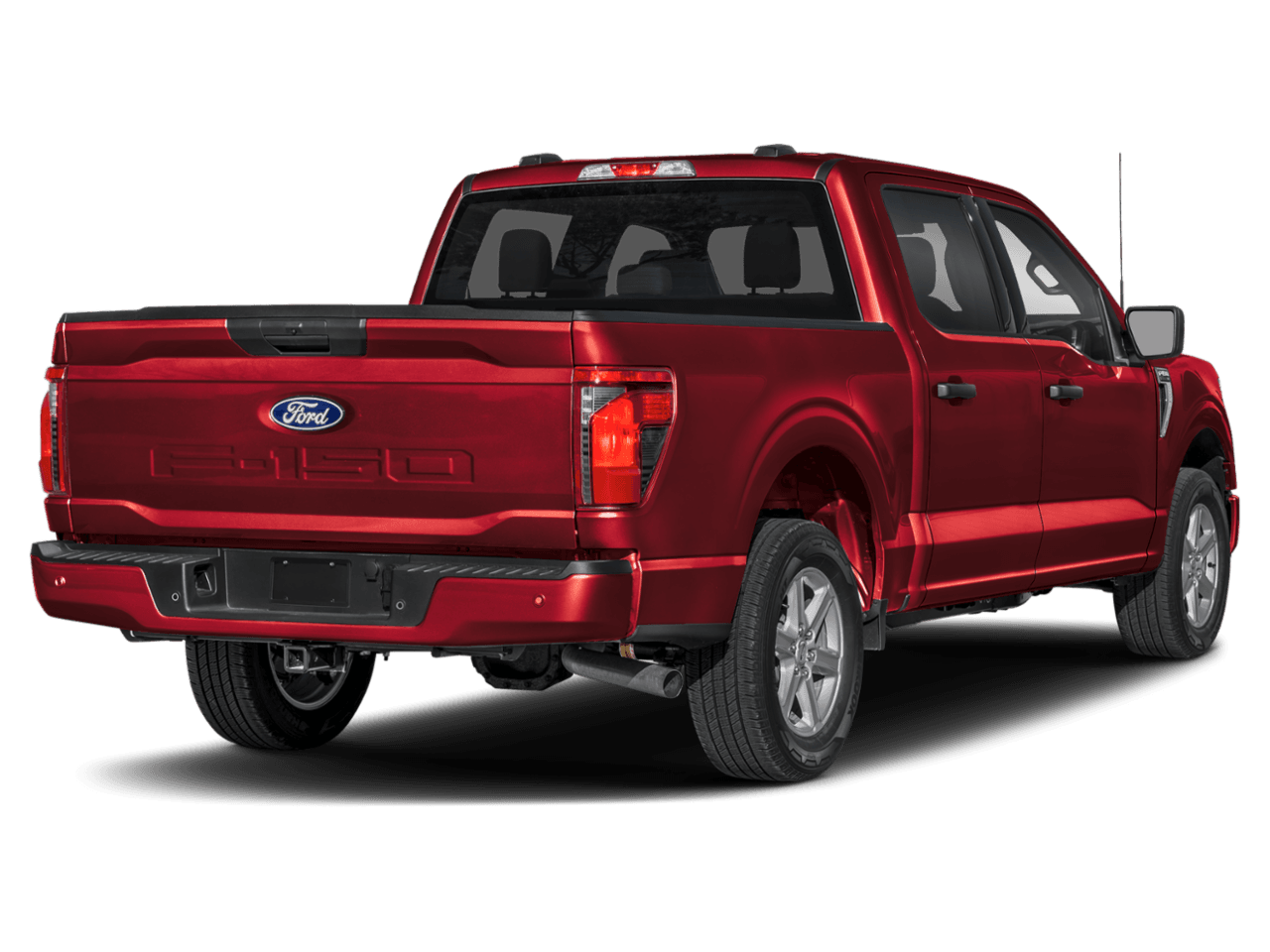 2026 Ford F-150 XLT - Rear 3/4, facing to the right