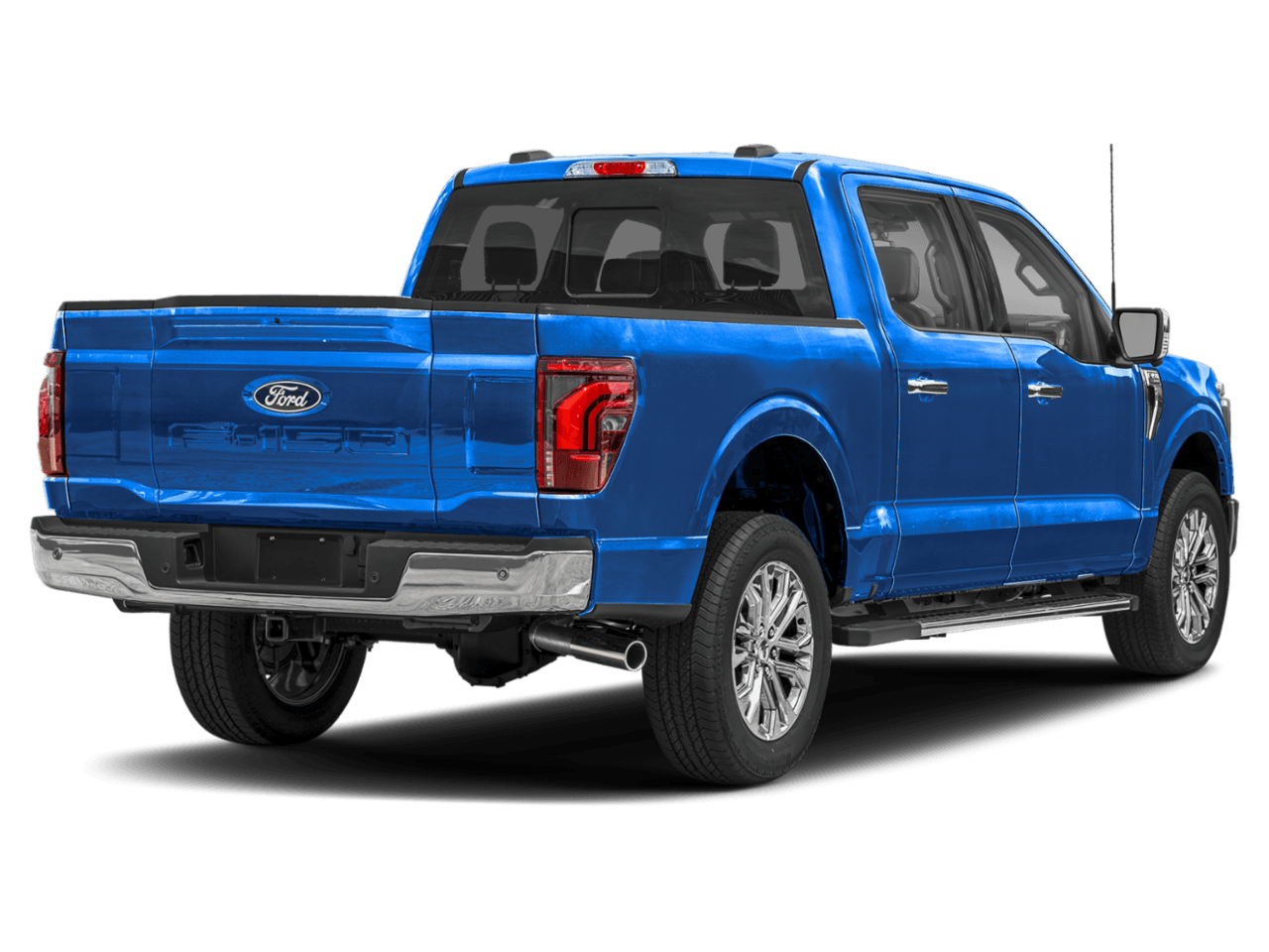 2026 Ford F-150 LARIAT - Rear 3/4, facing to the right