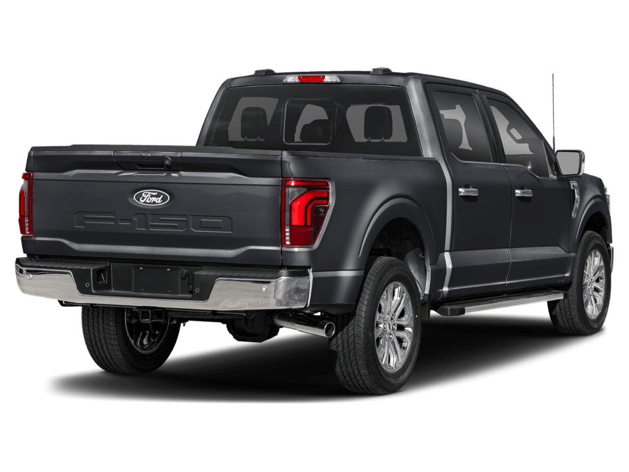 2026 Ford F-150 LARIAT - Rear 3/4, facing to the right