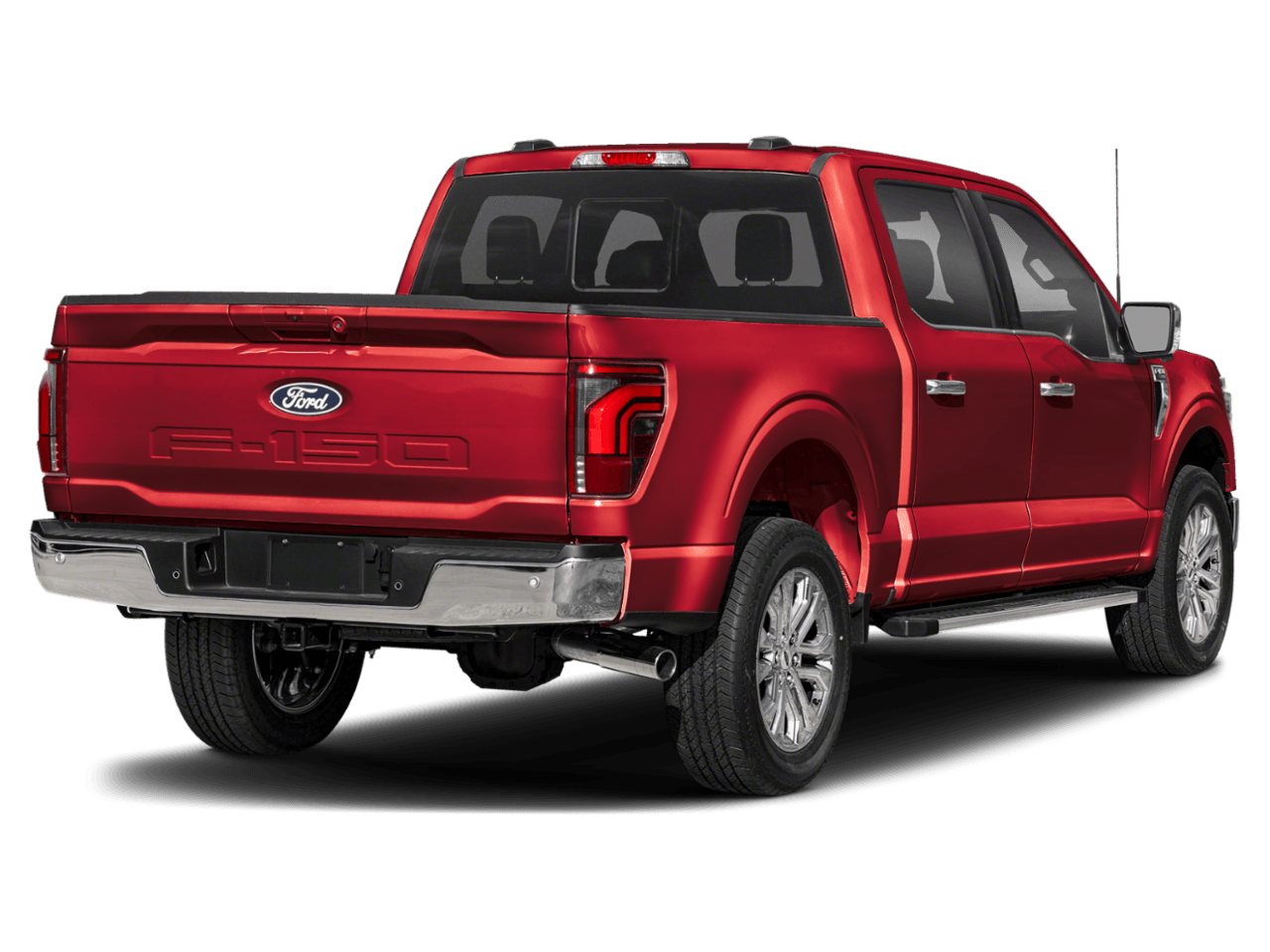 2026 Ford F-150 LARIAT - Rear 3/4, facing to the right