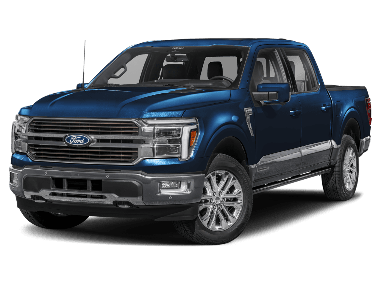 2026 Ford F-150 King Ranch - Front 3/4, facing to the left