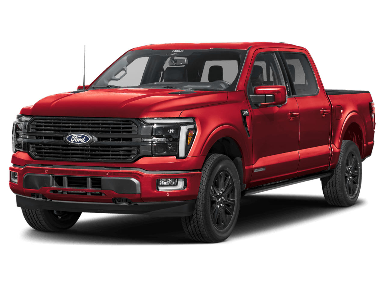 2026 Ford F-150 Platinum - Front 3/4, facing to the left