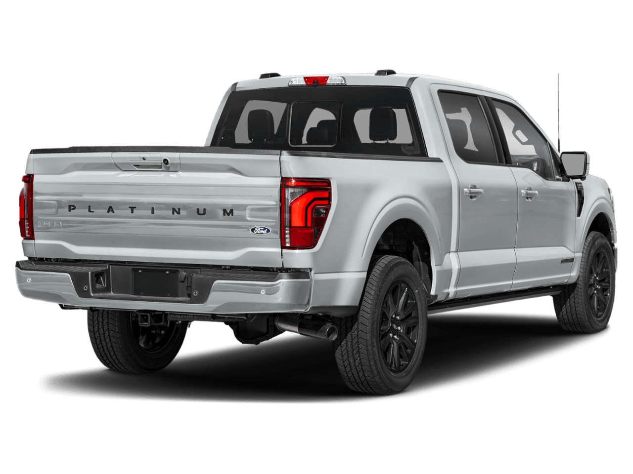 2026 Ford F-150 Platinum - Rear 3/4, facing to the right
