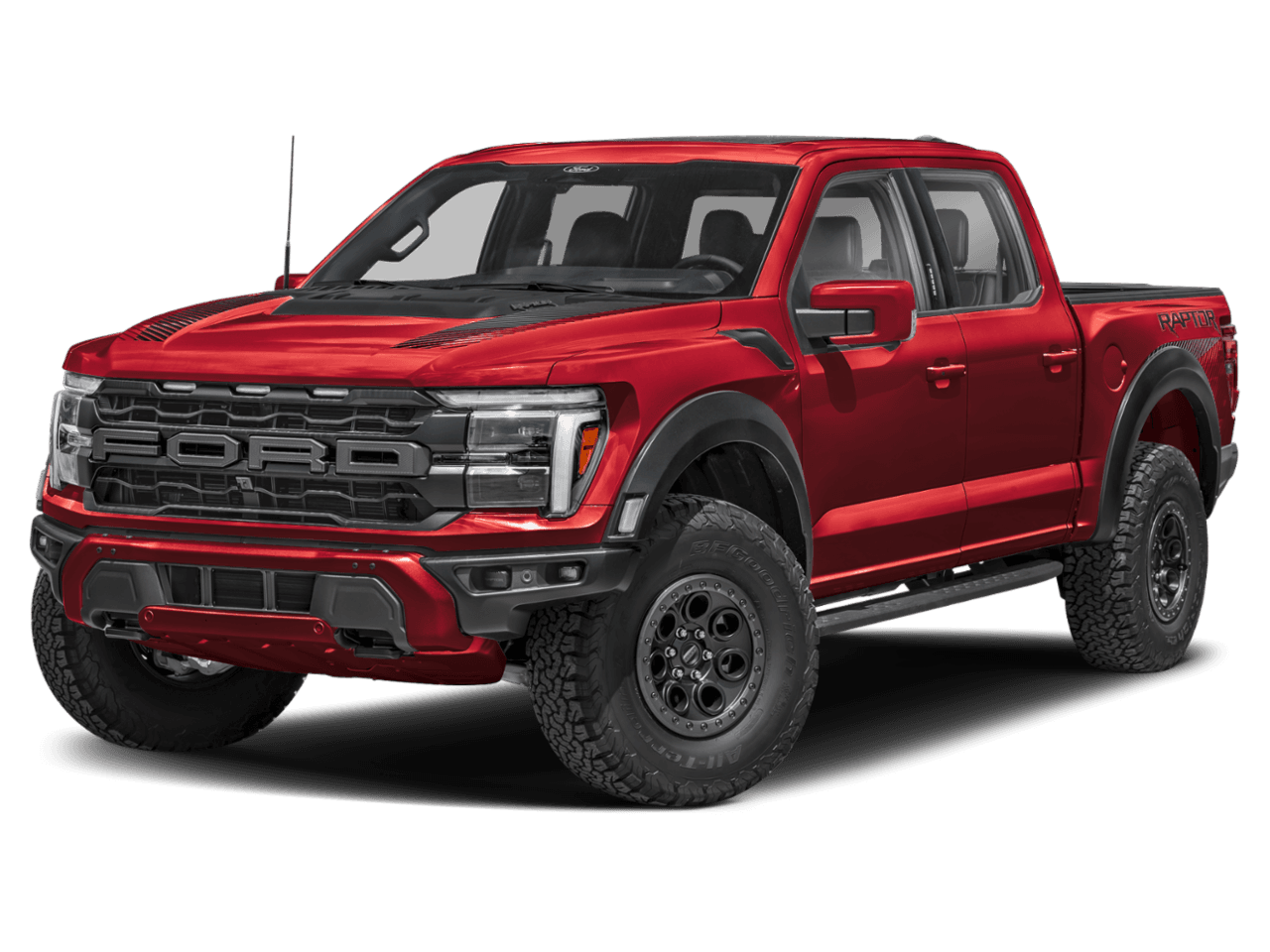 2026 Ford F-150 Raptor - Front 3/4, facing to the left