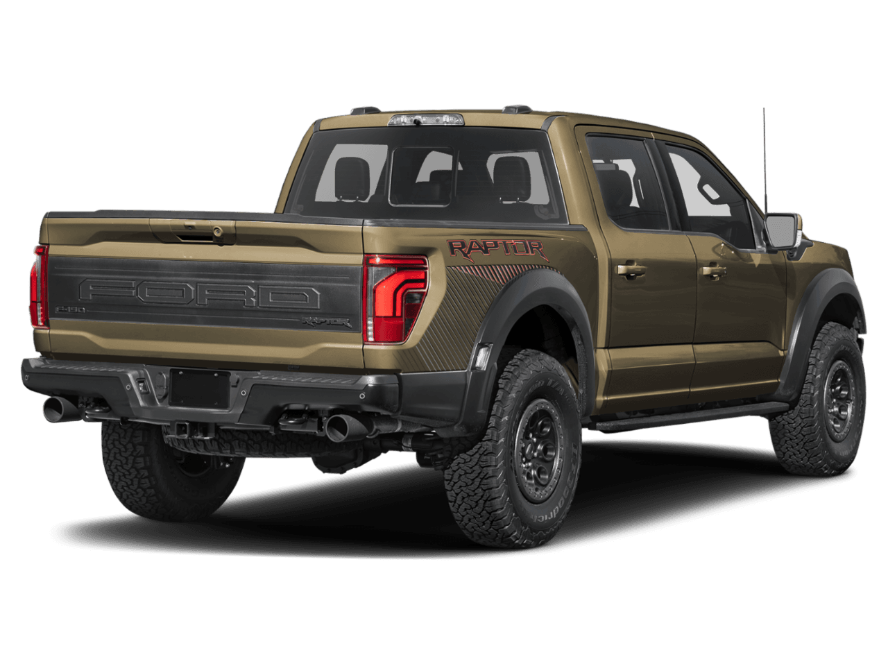 2026 Ford F-150 Raptor - Rear 3/4, facing to the right