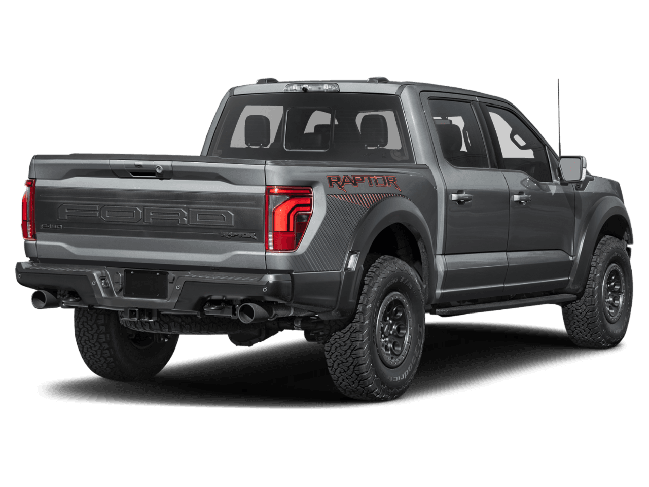 2026 Ford F-150 Raptor - Rear 3/4, facing to the right